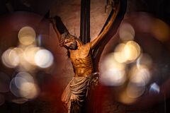 The Přemyslid Cross in the Gallery of the Strahov Monastery