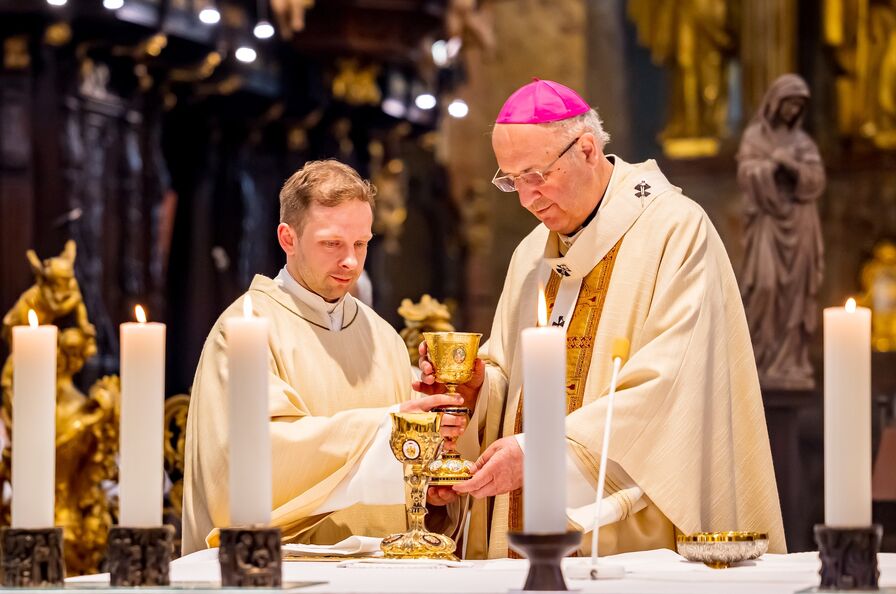 Priestly ordination and first Mass