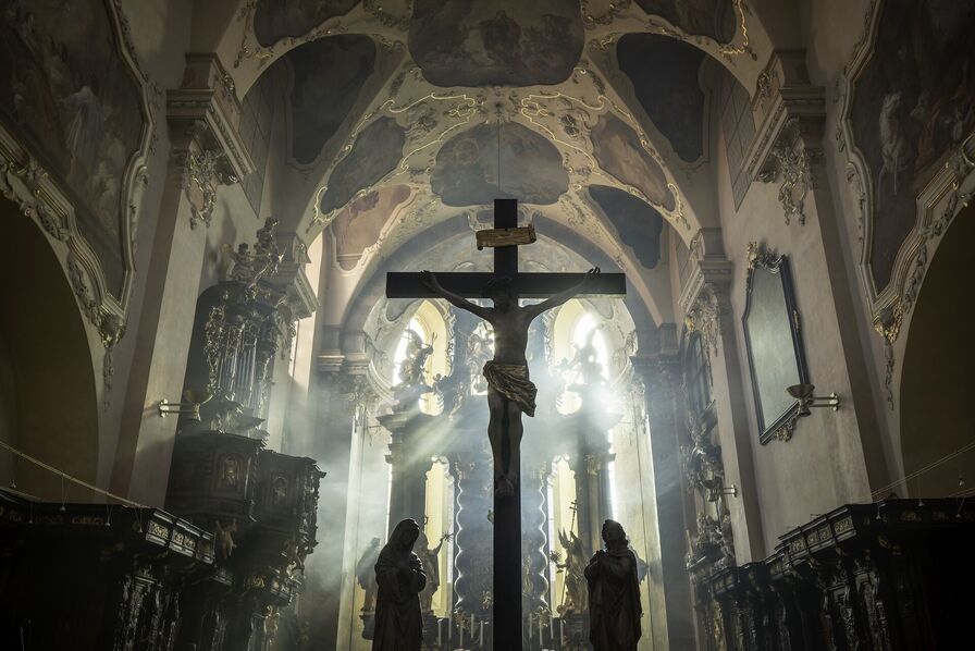 The Cross in the Strahov Basilica