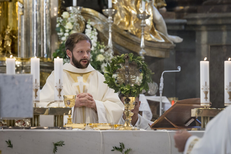 Primice br. Gottfrieda na Svatém Kopečku