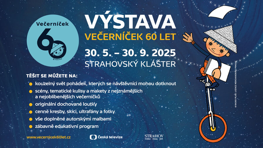 Večerníček slaví 60 let