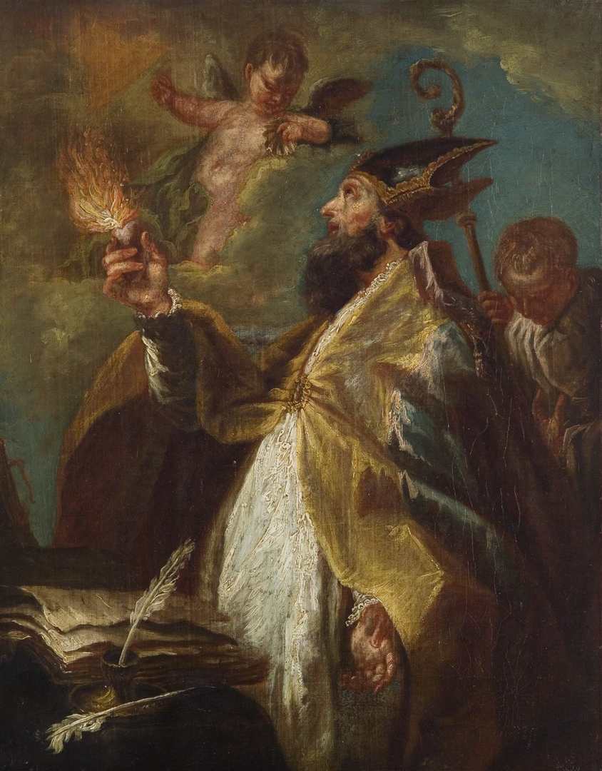 Svatý Augustin,  Anton Kern - kopie, Strahovská obrazárna